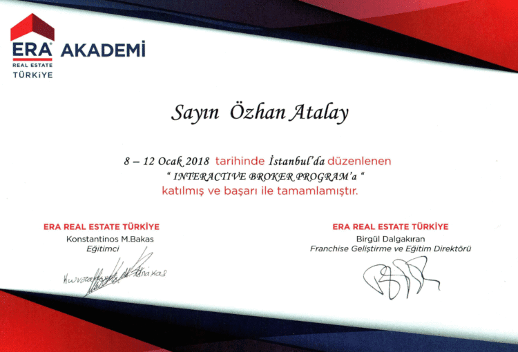 Interactive Broker Eğitimi Sertifikası