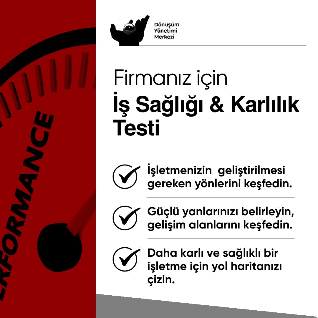 İş Sağlığı ve Kârlılık Analizi: Kendi Kendini Değerlendirme Testi
